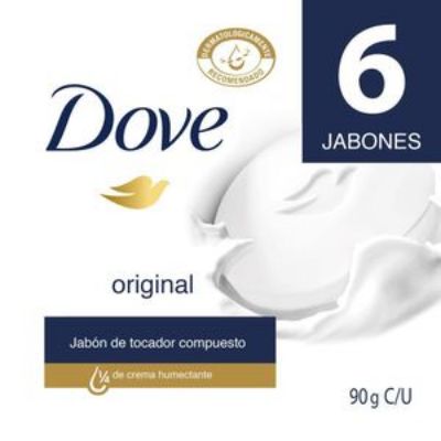 Imagen de Jabón de tocador DOVE original (540 gr)
