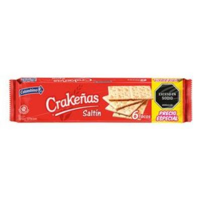 Imagen de Galletas CRAKENAS saltín x6 tacos (450 gr)