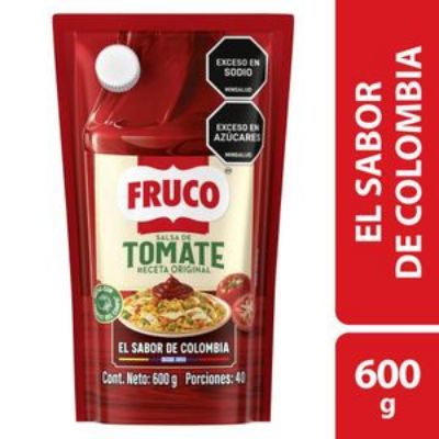 Imagen de Salsa de tomate FRUCO doy pack (600 gr)