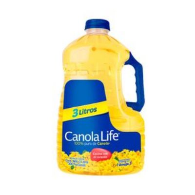 Imagen de Aceite de canola CANOLA LIFE con omega 3 (3000 ml)