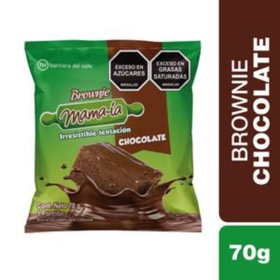 Imagen de Brownie MAMAIA chocolate (70 gr)