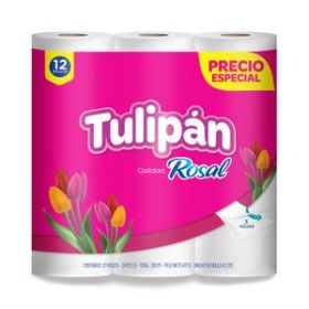 Imagen de Papel higiénico TULIPAN triple hoja x12 rollos (288 mts)
