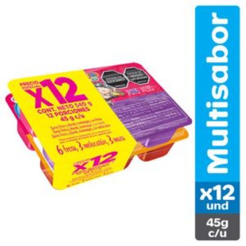 Imagen de Multisabor X 12 Uni Vaso ALPINITO 540 gr