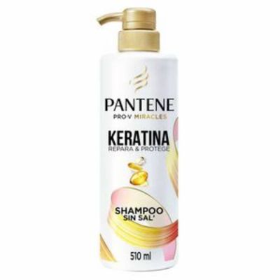 Imagen de Shampoo PANTENE keratina sin sal (510 ml)