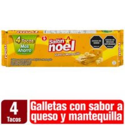 Imagen de Galletas SALTÍN NOEL queso mantequilla 4 tacos x450 g