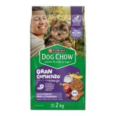 Imagen de Alimento perro DOG CHOW salud visible cachorros minis y pequeños x2000 g