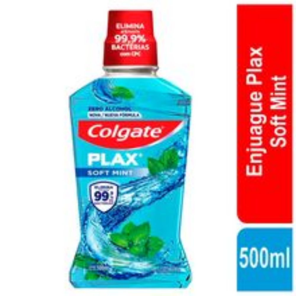 Imagen de Enjuague bucal COLGATE plax soft mint x500 ml