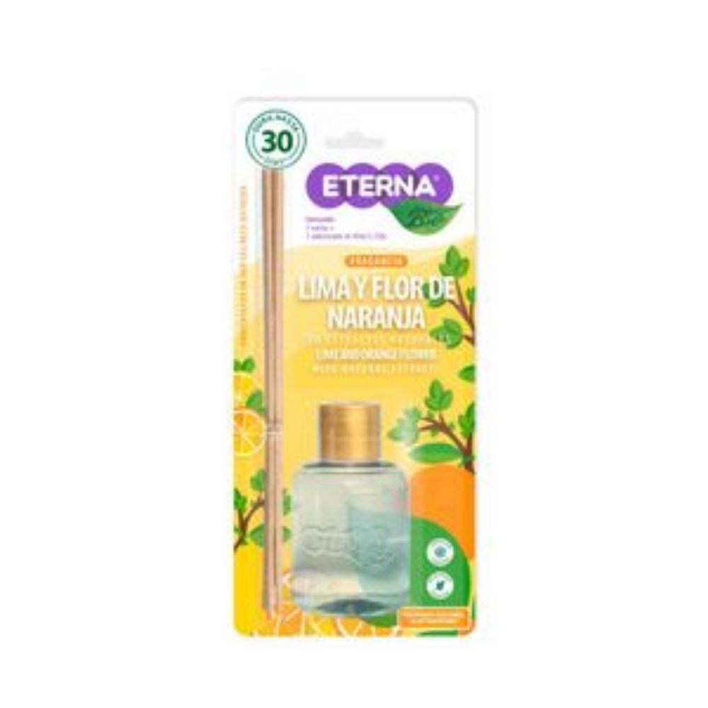 Imagen de Ambientador ETERNA varitas lima y flor de naranja