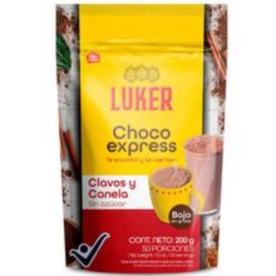 Imagen de Chocolate LUKER choco express clavos y canela x200 g