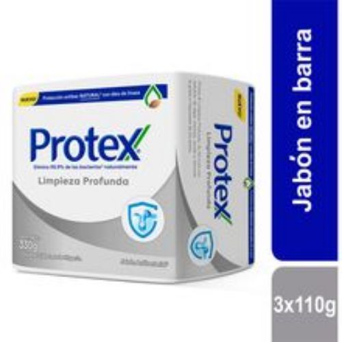 Imagen de Jabón PROTEX limpieza profunda 3 unds x110 g c/u