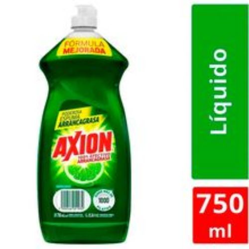 Imagen de Lavaplatos líquido AXION limón x750 ml