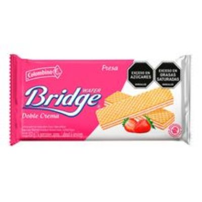 Imagen de Galletas BRIDGE colombina fresa x151 g