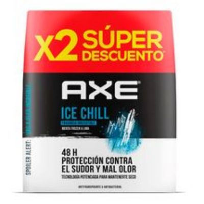 Imagen de Desodorante AXE spray body ice chill 2 unds x152 ml precio especial