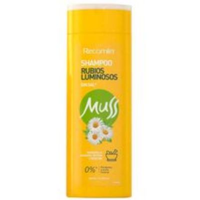 Imagen de Shampoo MUSS rubio luminoso x400 ml