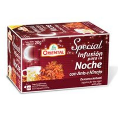 Imagen de Infusión para la noche ORIENTAL con anís e hinojo x20 sobres