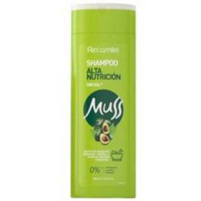 Imagen de Shampoo MUSS alta nutrición x400 ml