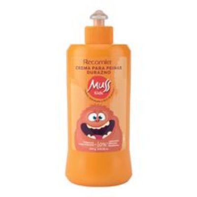 Imagen de Crema para peinar MUSS mandarina-durazno kids x300 ml