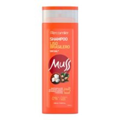 Imagen de Shampoo MUSS lisos brasileros x400 ml