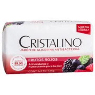 Imagen de Jabón CRISTALINO frutos rojos x125 g