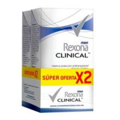 Imagen de Desodorante REXONA clinical men 2 unds x48 g c/u