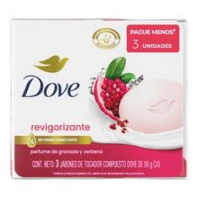 Imagen de Jabón DOVE revigorizante granada 3 unds x90 g c/u
