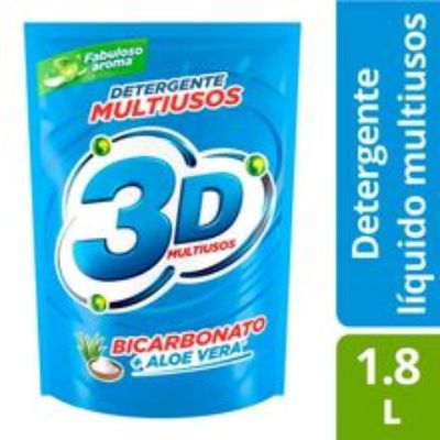 Imagen de Detergente liquido 3D multiusos x1800 ml