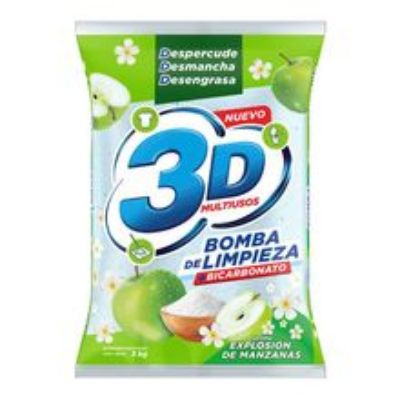 Imagen de Detergente 3D multiusos manzanas x3000 g