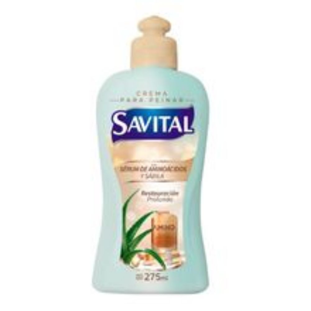 Imagen de Crema para peinar SAVITAL restauracion profunda x275 ml