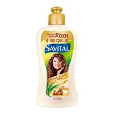 Imagen de Crema para peinar SAVITAL con aceite de argán sábila x270 ml