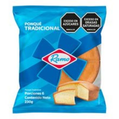 Imagen de Ponqué RAMO tradicional x230 g