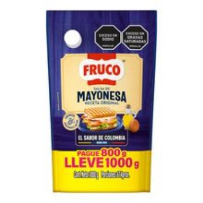 Imagen de Mayonesa FRUCO pague 800 lleve 1000 g