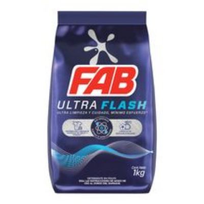 Imagen de Detergente FAB ultra flash x1000 g