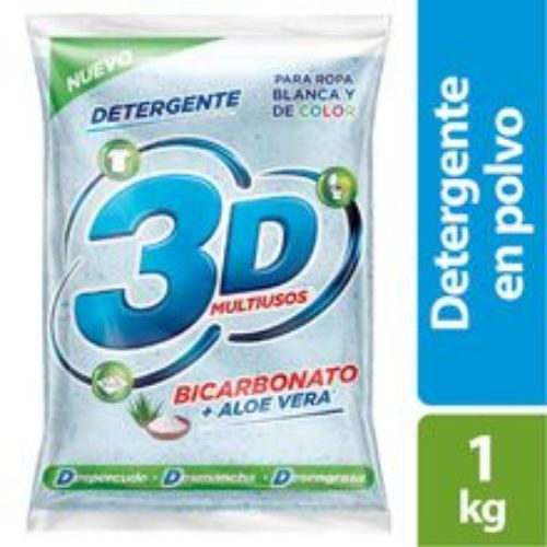 Imagen de Detergente 3D multiusos x1000 g