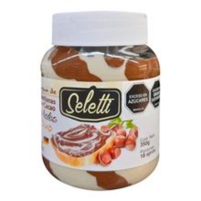 Imagen de Crema SELETTI avellana leche/cacao x350 g