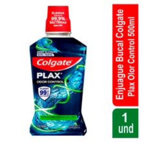 Imagen de Enjuague bucal COLGATE plax odor control x500 ml