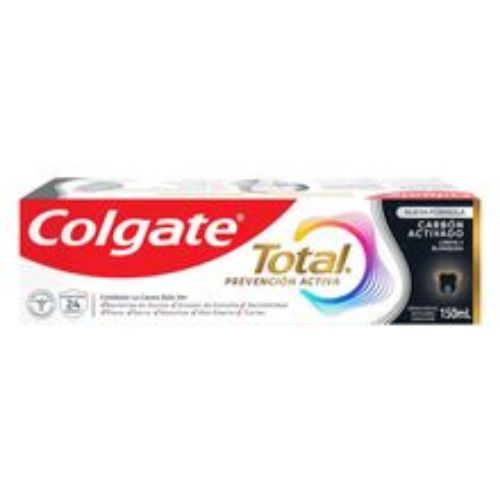 Imagen de Crema dental COLGATE Total 12 carbón activado x150 ml
