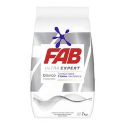 Imagen de Detergente FAB ultra blanco x1000 g
