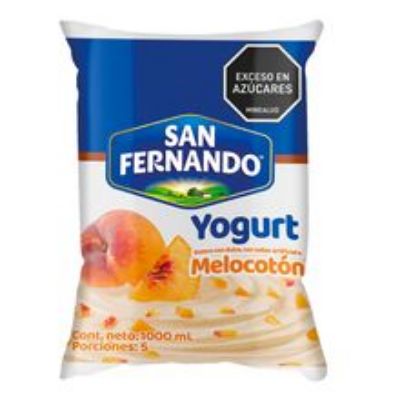 Imagen de Yogurt SAN FERNANDO melocotón x1000 ml