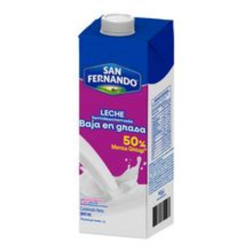 Imagen de Leche SAN FERNANDO semidescremada baja en grasa x900 ml