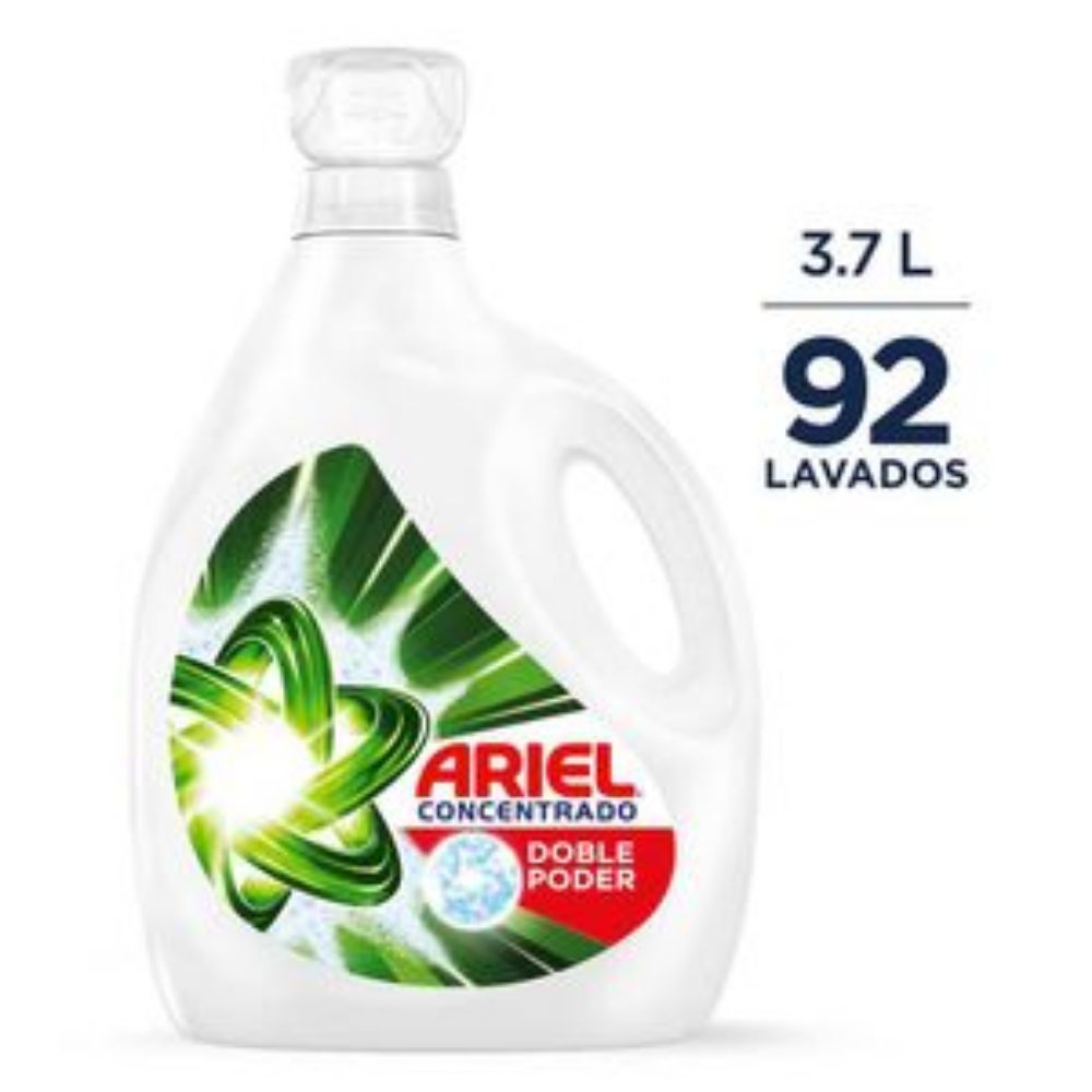 Imagen de Detergente líquido ARIEL doble poder concentrado (3700 ml)