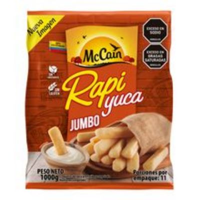 Imagen de Rapicroketa MC CAIN yuca jumbo x1000g