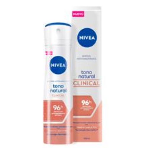 Imagen de Desodorante NIVEA spray clinical tono natural x150 ml