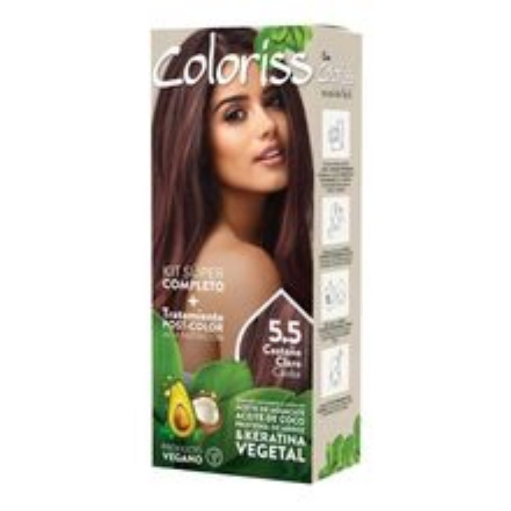 Imagen de Tinte COLORISS castaño claro caoba N.° 5.5