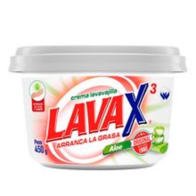 Imagen de Lavaplatos LAVAX aloe Karité x450 g