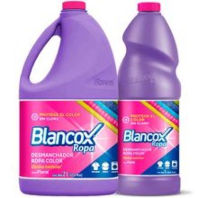 Imagen de Desmanchador BLANCOX ropa color x2000 ml + desmanchador ropa color x1000 ml