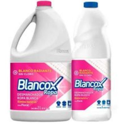 Imagen de Desmanchador BLANCOX ropa blanca x2000 ml +1 x1000 ml