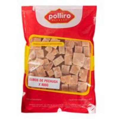 Imagen de Pechuga en cubos POLLIRO x800 g