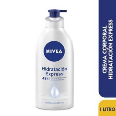 Imagen de Crema corporal NIVEA hidratacion express (1000 ml)