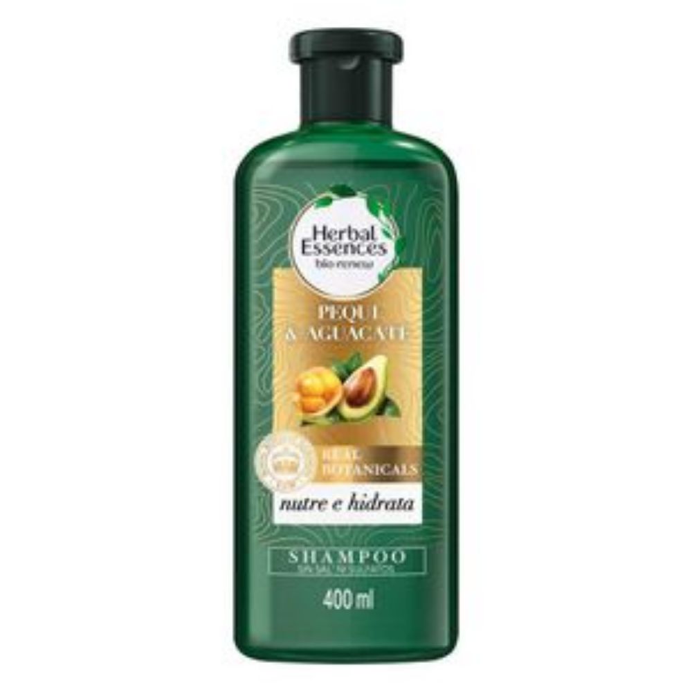 Imagen de Shampoo HERBAL ESSENCES nutre e hidrata pequi & aguacate (400 ml)