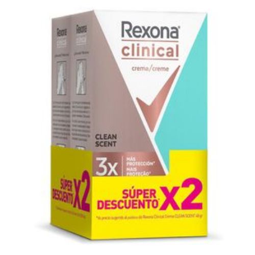 Imagen de Desodorante REXONA clinical clean scent crema
